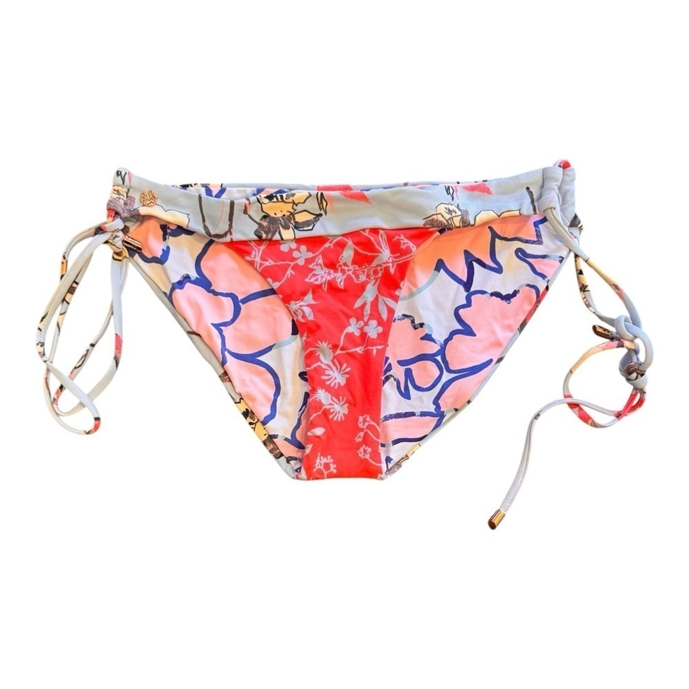 Maaji Reversible Hipster Bikini Bottom with Lace Up Side Detail NWOT